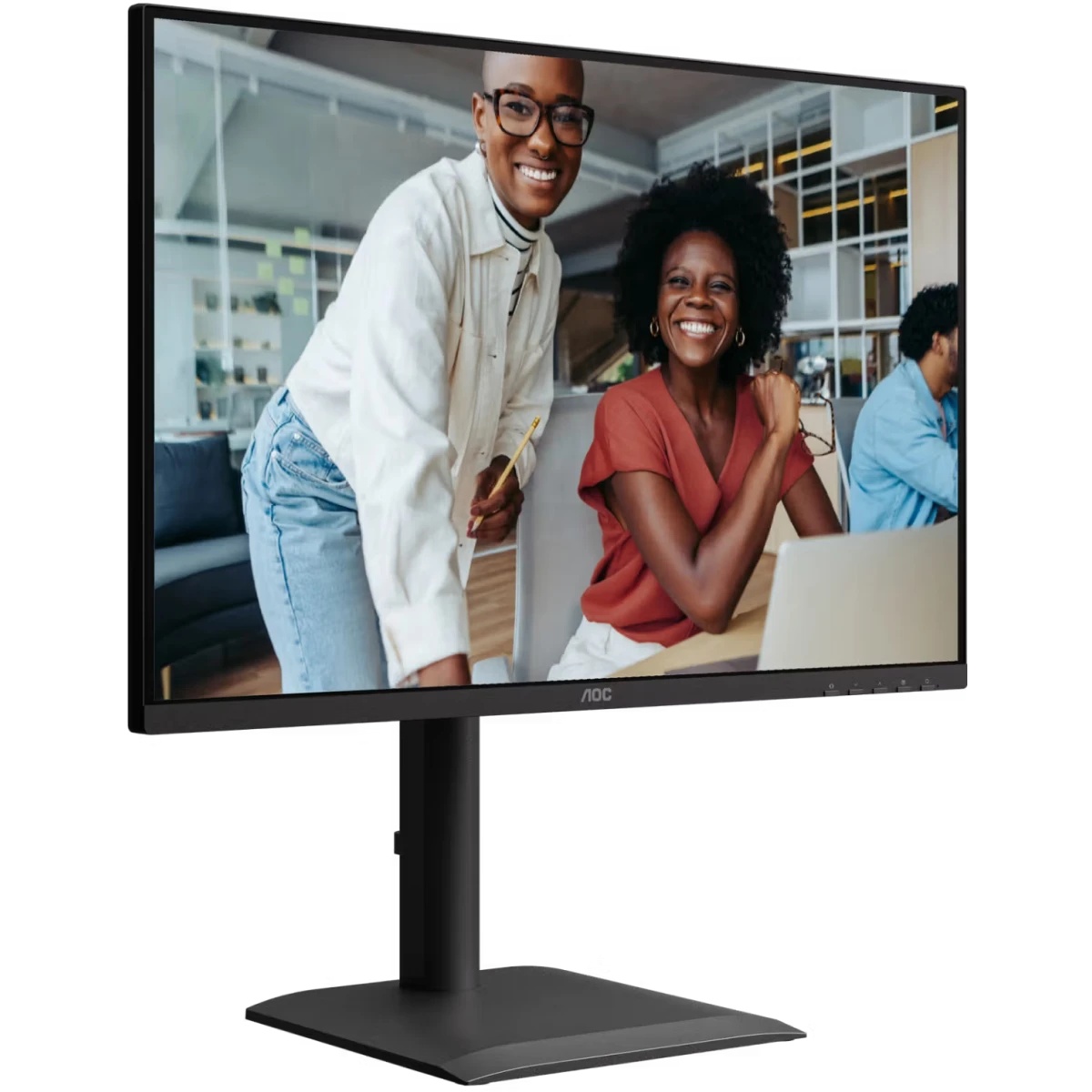 Монитор 24" AOC X24E4U черный IPS LED 4ms 16:9 HDMI M/M матовая HAS Piv 300cd 178гр/178гр 1920x1080