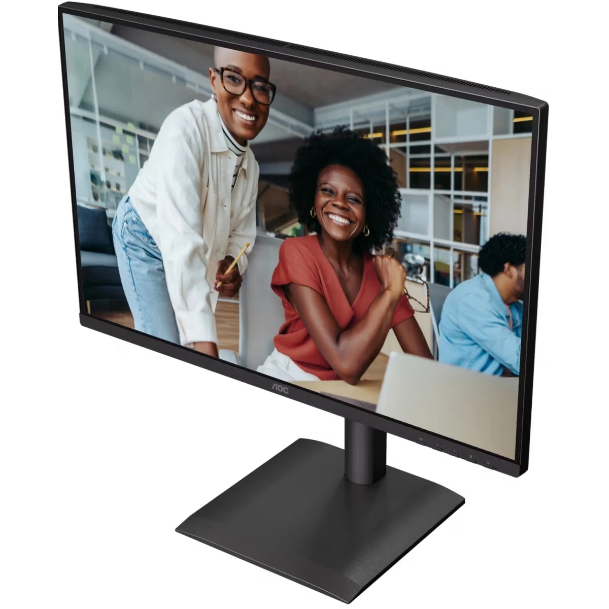 Монитор 24" AOC X24E4U черный IPS LED 4ms 16:9 HDMI M/M матовая HAS Piv 300cd 178гр/178гр 1920x1080