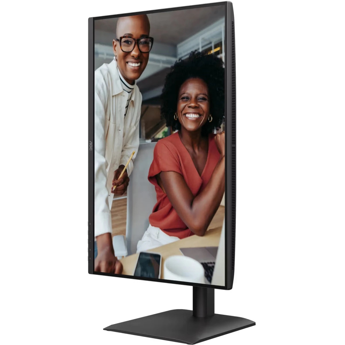 Монитор 24" AOC X24E4U черный IPS LED 4ms 16:9 HDMI M/M матовая HAS Piv 300cd 178гр/178гр 1920x1080