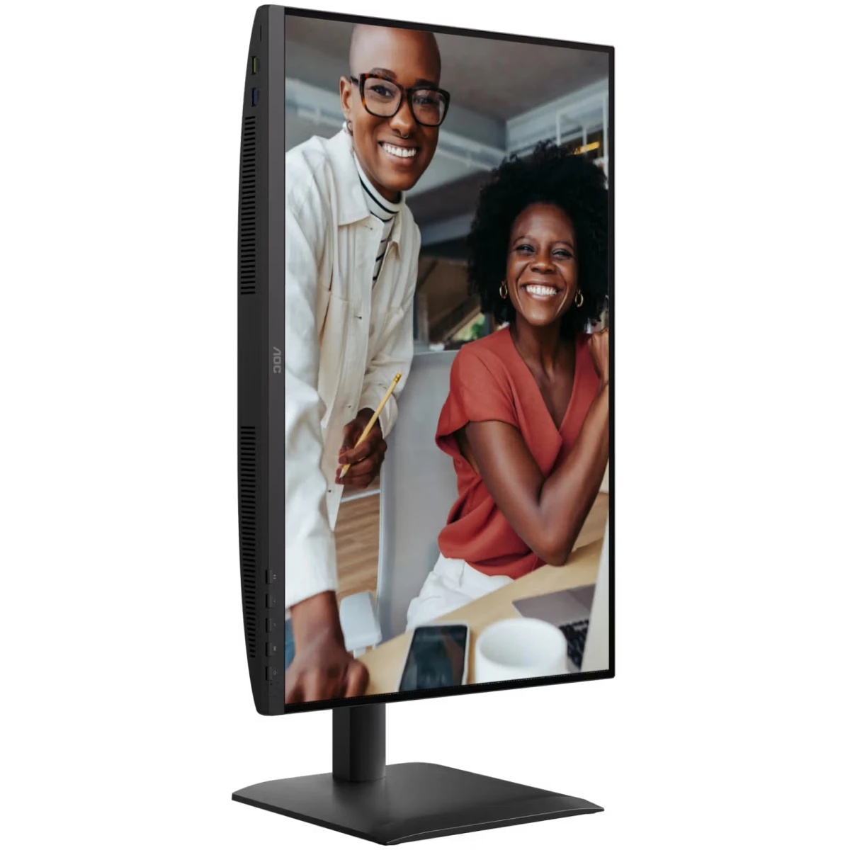 Монитор 24" AOC X24E4U черный IPS LED 4ms 16:9 HDMI M/M матовая HAS Piv 300cd 178гр/178гр 1920x1080