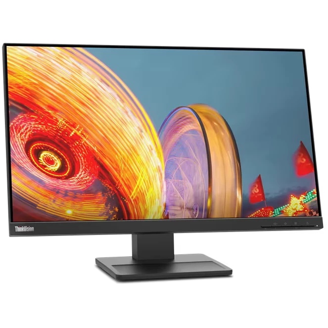 Монитор Lenovo 23.8" ThinkVision E24q-20 черный IPS 4ms 16:9 HDMI матовая 1000:1 300cd 178гр/178гр 2
