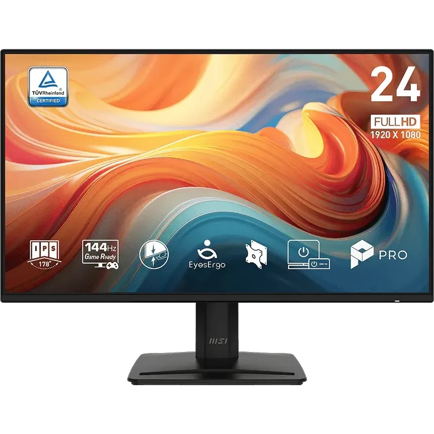 Монитор MSI 23.8" Pro MP242 E14A черный IPS LED 16:9 HDMI M/M матовая 1500:1 300cd 178гр/178гр 1920x