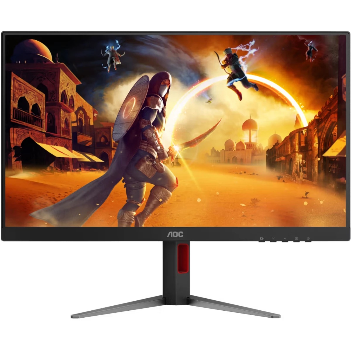Монитор AOC 27" 27G4HA, 16:9, IPS, FHD, 1ms, 300cd, 200Hz, HDMI, DP, SPK, HAS