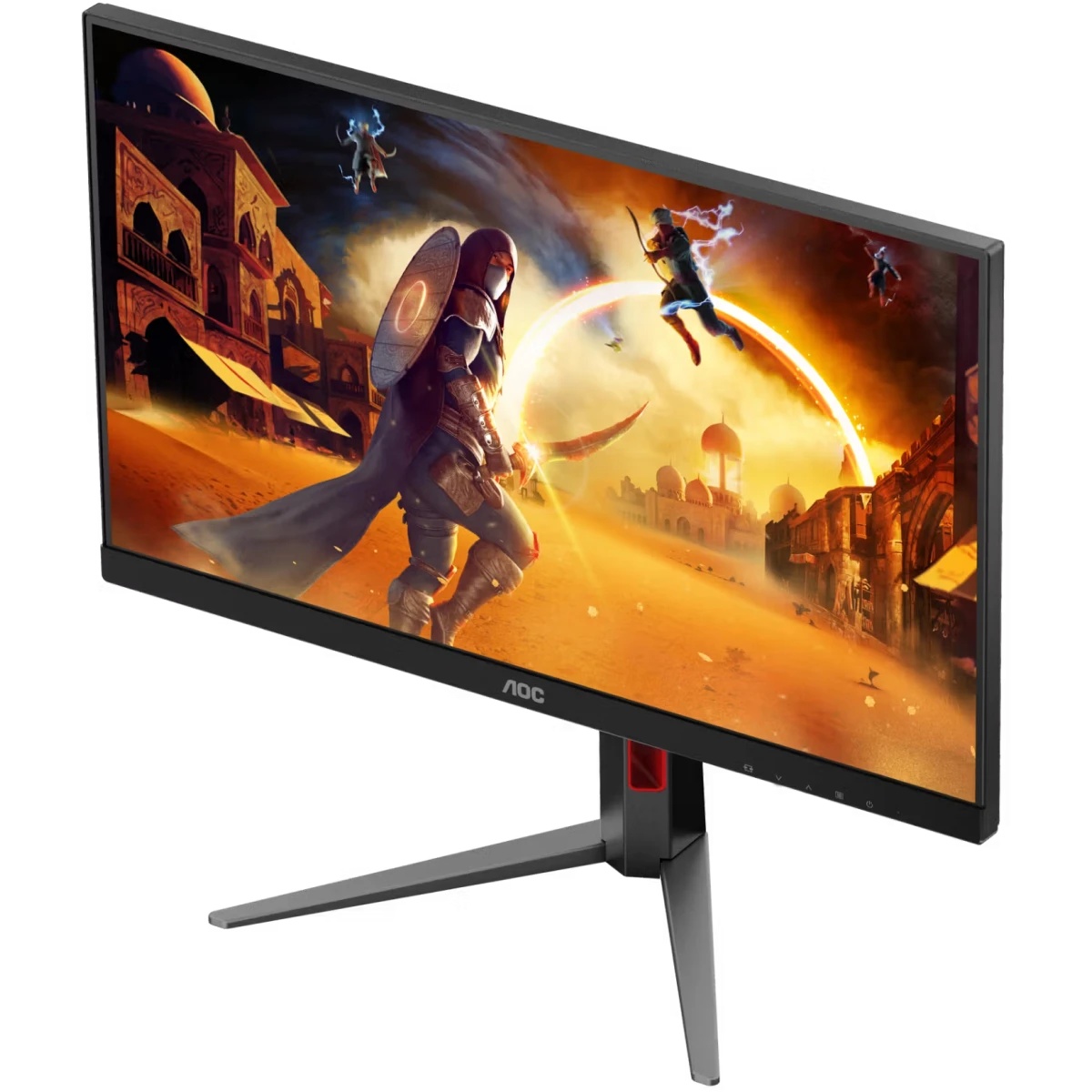 Монитор AOC 27" 27G4HA, 16:9, IPS, FHD, 1ms, 300cd, 200Hz, HDMI, DP, SPK, HAS