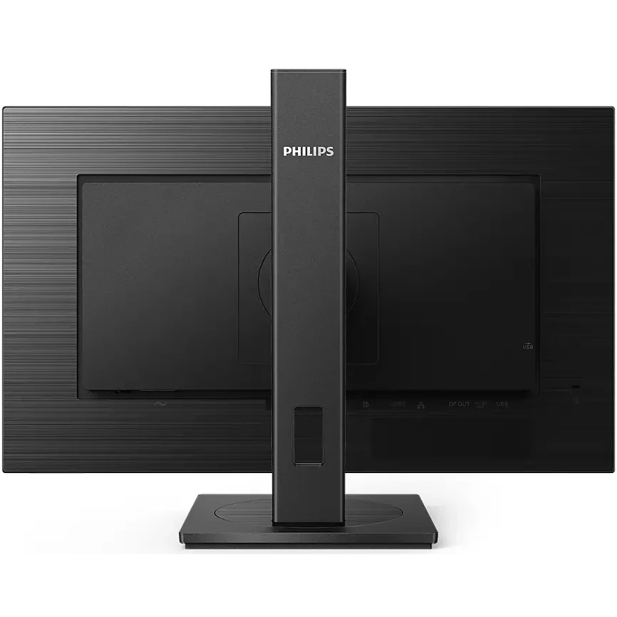 Монитор 23.8" PHILIPS 243S1/00 Black с поворотом экрана (IPS, 1920x1080, 75Hz,  4 ms, 178°/178°, 250