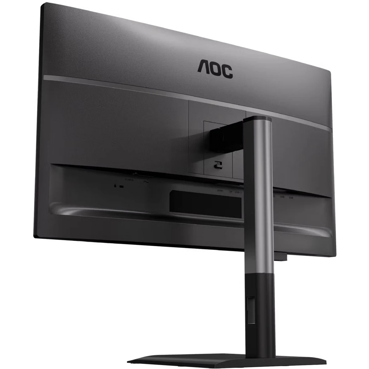Монитор 27" AOC Q27P4CV IPS QHD, 120 Гц, 4 мс, 16:9, 350 кд/м², HDMI, DP x2, USB-C (PD), LAN, встрое