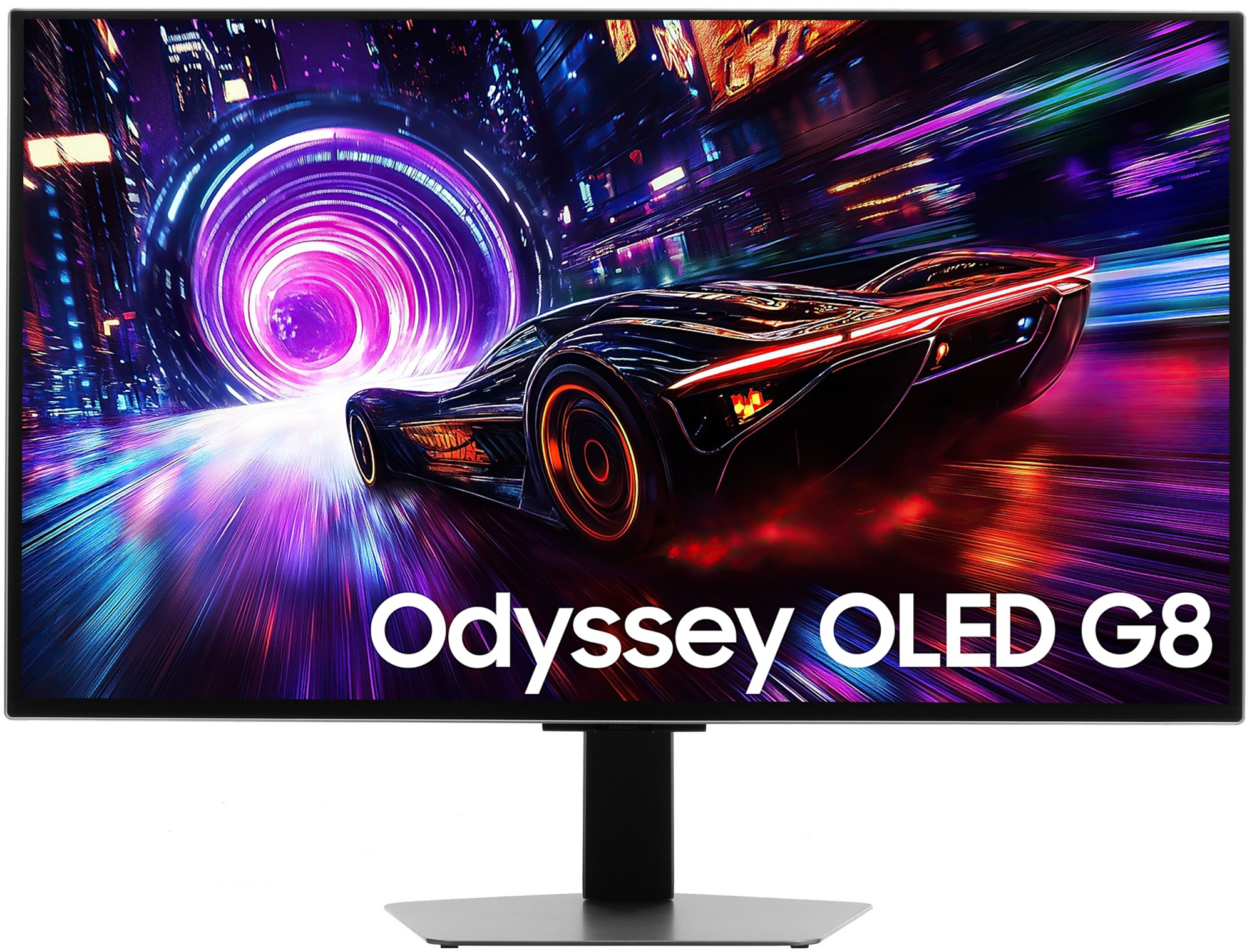 Монитор Samsung 32" Odyssey OLED G8 S32FG810SIXCI серебристый OLED LED 16:9 HDMI матовая HAS Piv 260