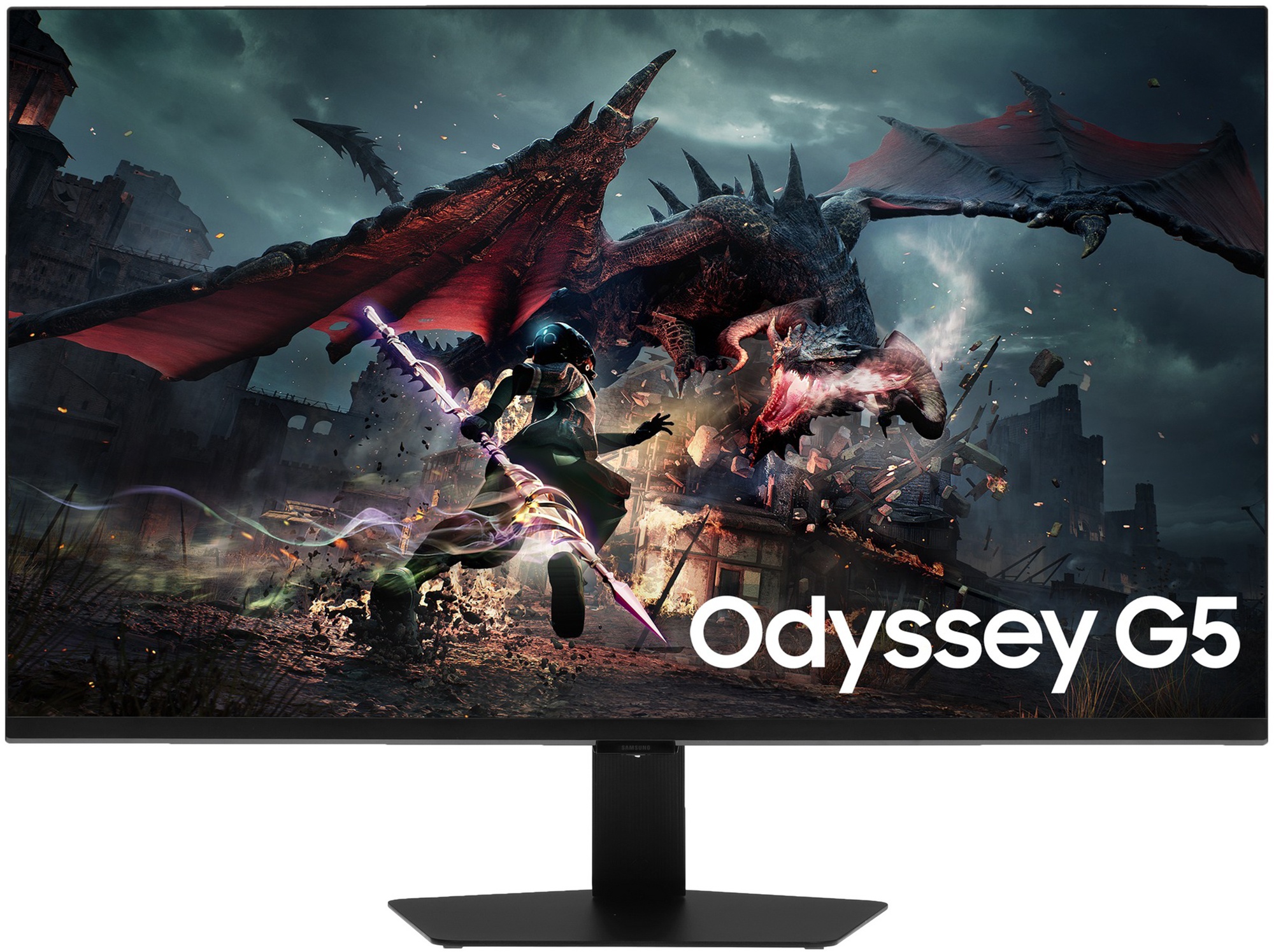 Монитор Samsung 32" Odyssey OLED G8 S32DG502EIXCI черный IPS LED 16:9 HDMI TV матовая HAS Piv 350cd