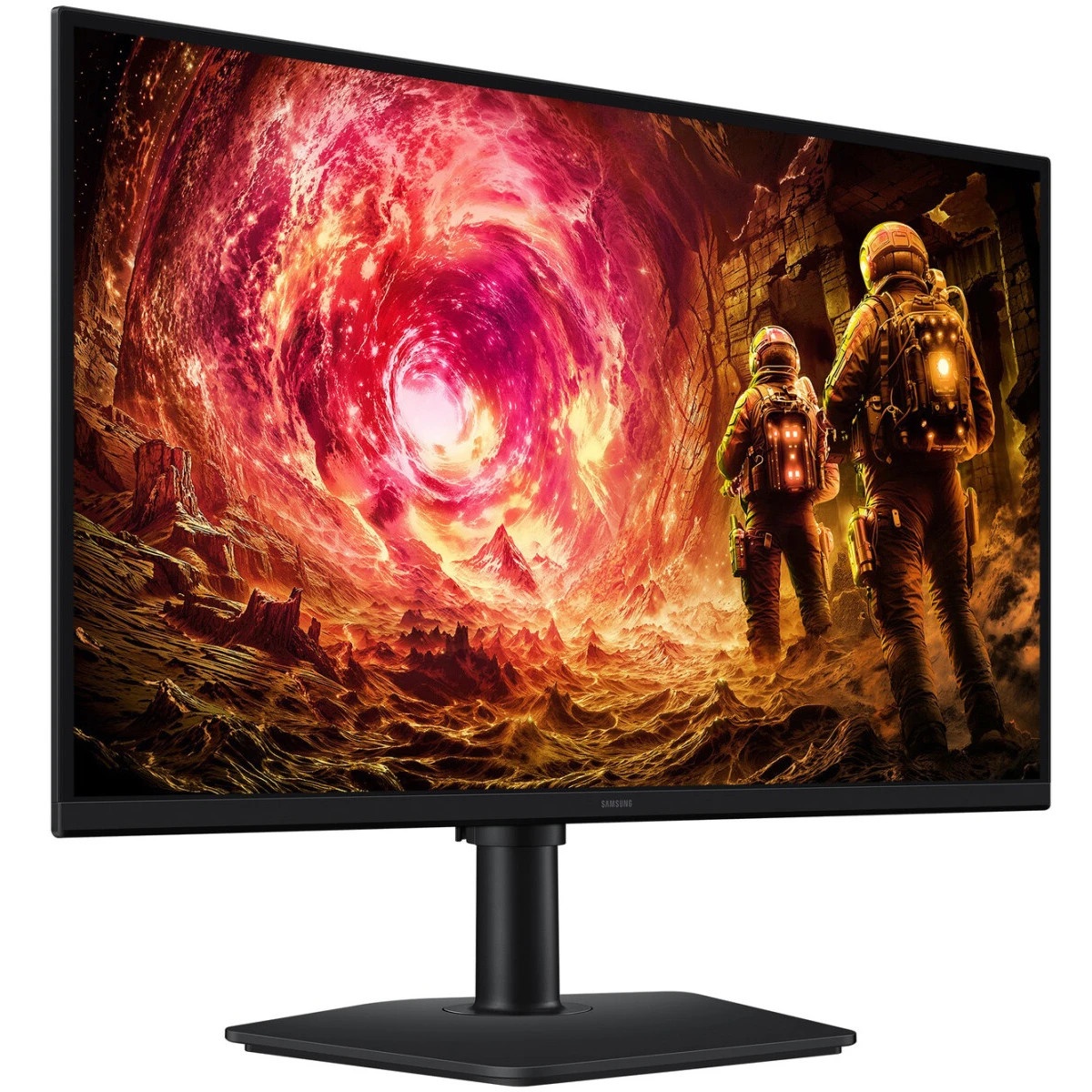 Монитор Samsung 27" Odyssey G5 LS27FG502EIXCI черный IPS LED 16:9 HDMI матовая HAS Piv 1000:1 300cd