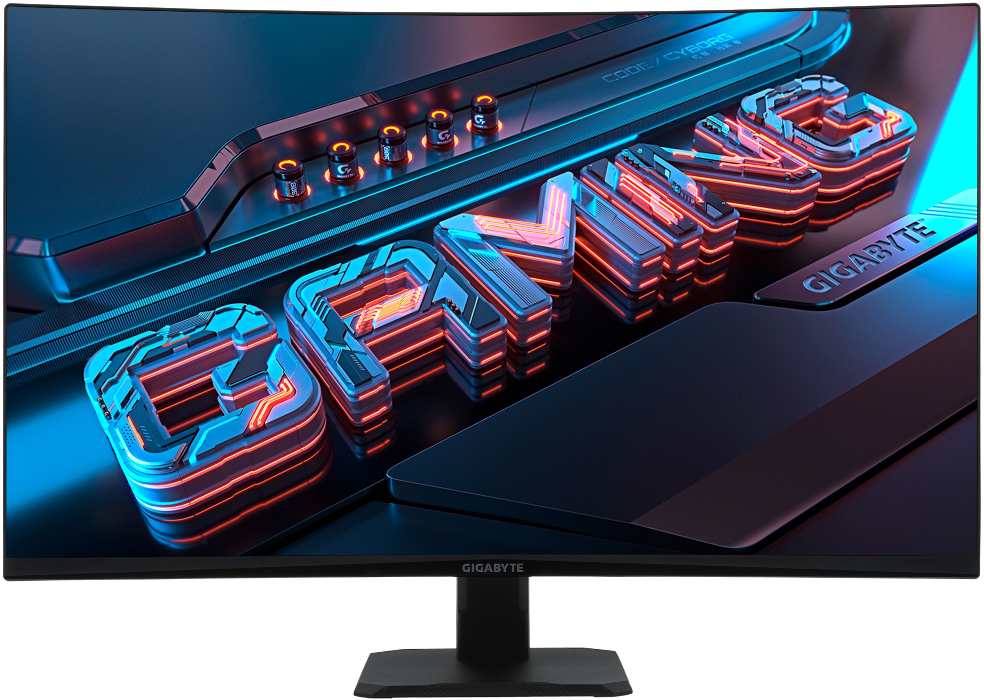 Монитор 31.5" Gigabyte GS32QCA EU Black  (31.5", VA, 2560x1440, 180Hz, 3500:1, 1ms, 2xHDMI 2.0, DP 1.4, Curved)