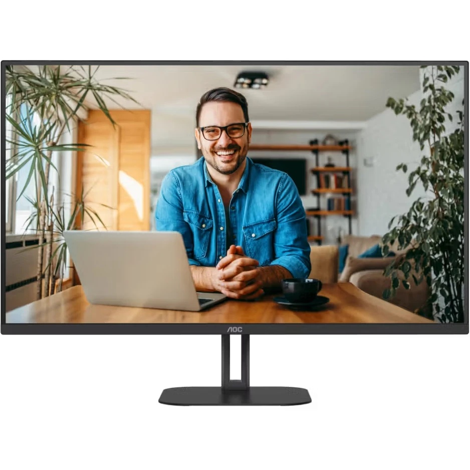 Монитор AOC 31,5" Q32V5E, 16:9, IPS, QHD, 1/4ms, 350cd, 100Hz, HDMI, DP