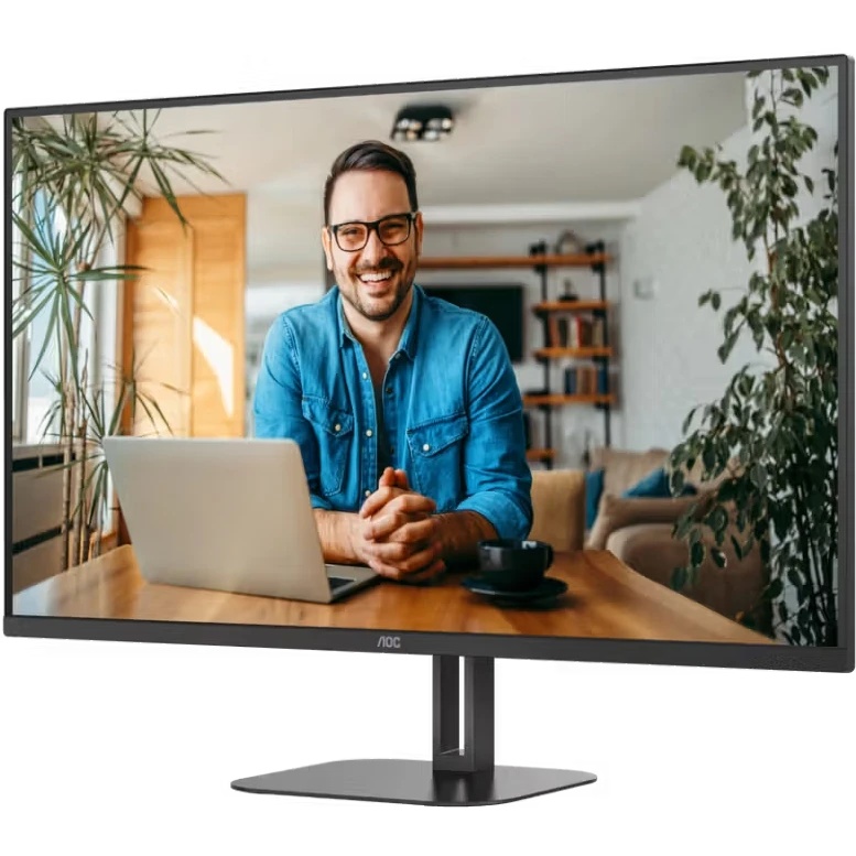 Монитор AOC 31,5" Q32V5E, 16:9, IPS, QHD, 1/4ms, 350cd, 100Hz, HDMI, DP