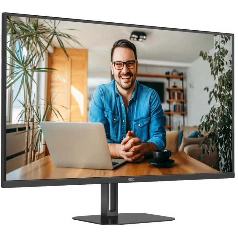 Монитор AOC 31,5" Q32V5E, 16:9, IPS, QHD, 1/4ms, 350cd, 100Hz, HDMI, DP