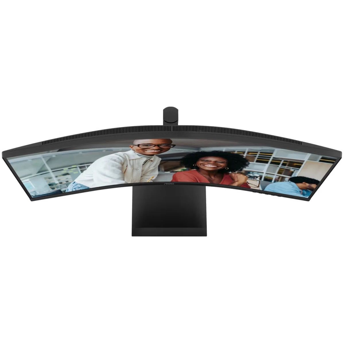 Монитор AOC 34" CU34E4CV 1500R, 21:9, VA, UWQHD, 4ms, 350cd, HDMI, DP, USB, USB-C, LAN, SPK, HAS