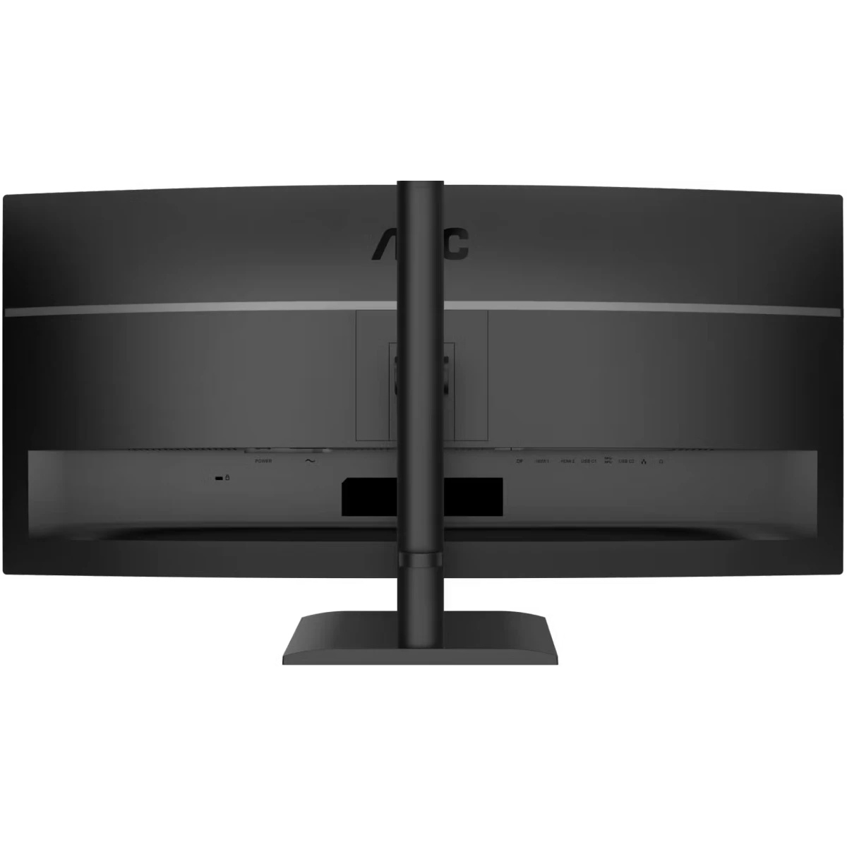 Монитор AOC 34" CU34E4CV 1500R, 21:9, VA, UWQHD, 4ms, 350cd, HDMI, DP, USB, USB-C, LAN, SPK, HAS