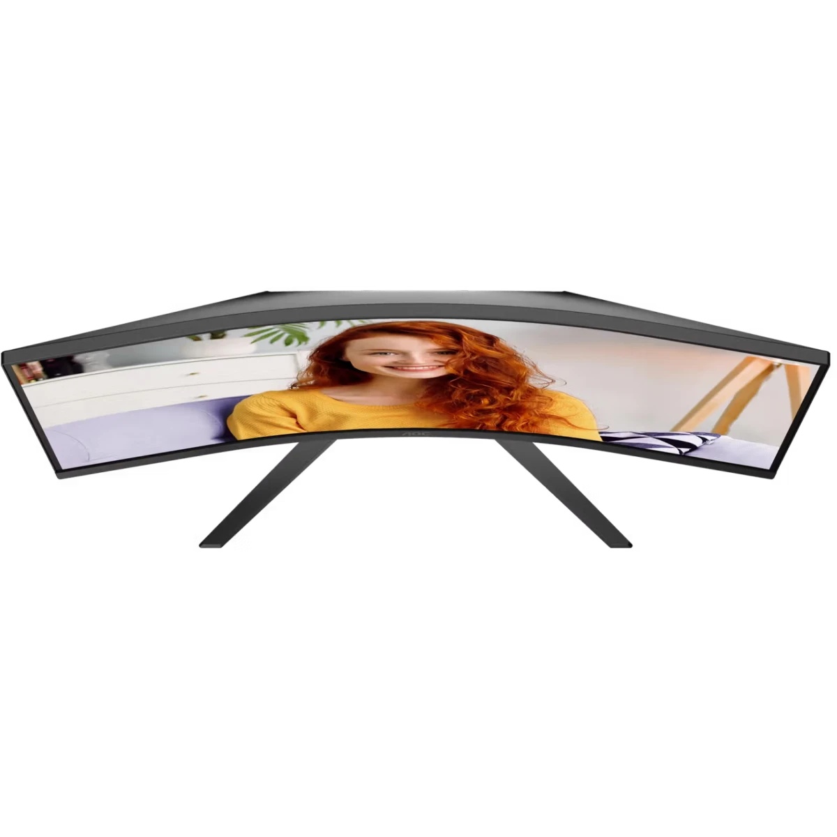 Монитор AOC 34" CU34B3E 1500R, 21:9, UWQHD, 1/4ms, 300cd, 120Hz, HDMI, DP