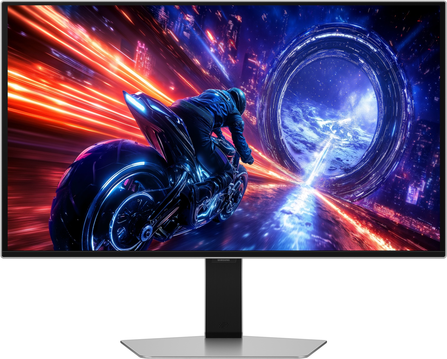 27" Монитор Samsung Odyssey OLED G6 G60SF S27FG602SI Silver QHD (2560x1440), OLED, 500Hz, HDMIx2+DP