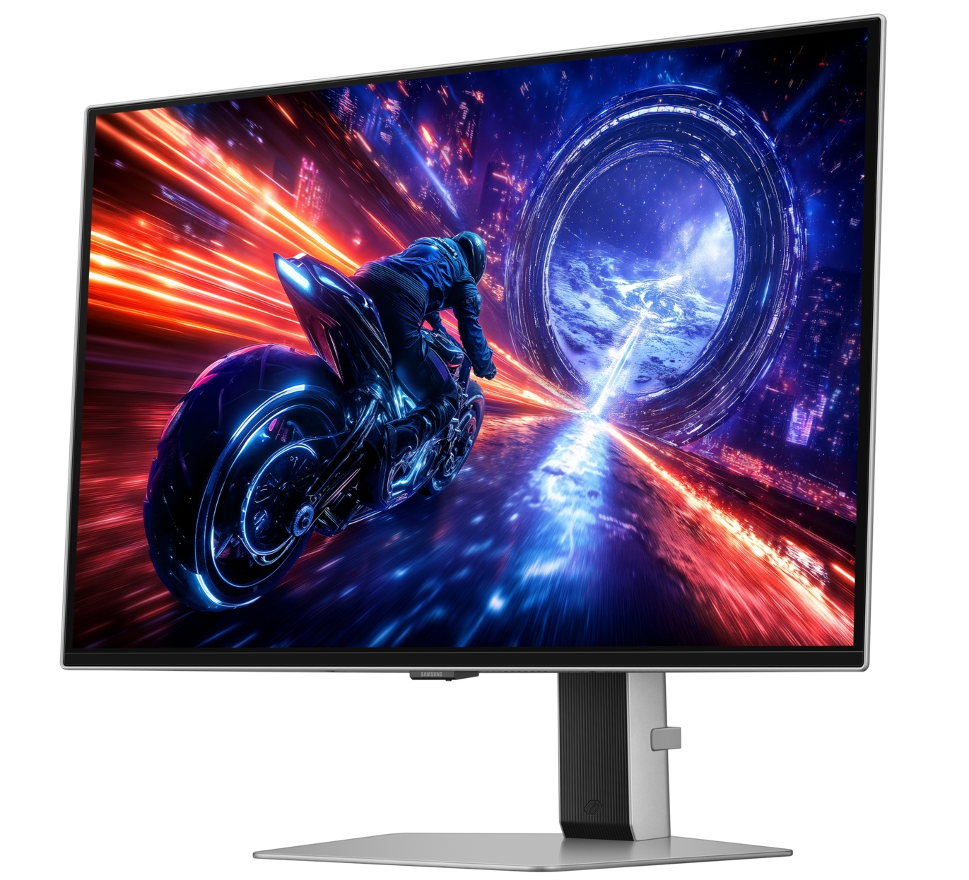 27" Монитор Samsung Odyssey OLED G6 G60SF S27FG602SI Silver QHD (2560x1440), OLED, 500Hz, HDMIx2+DP