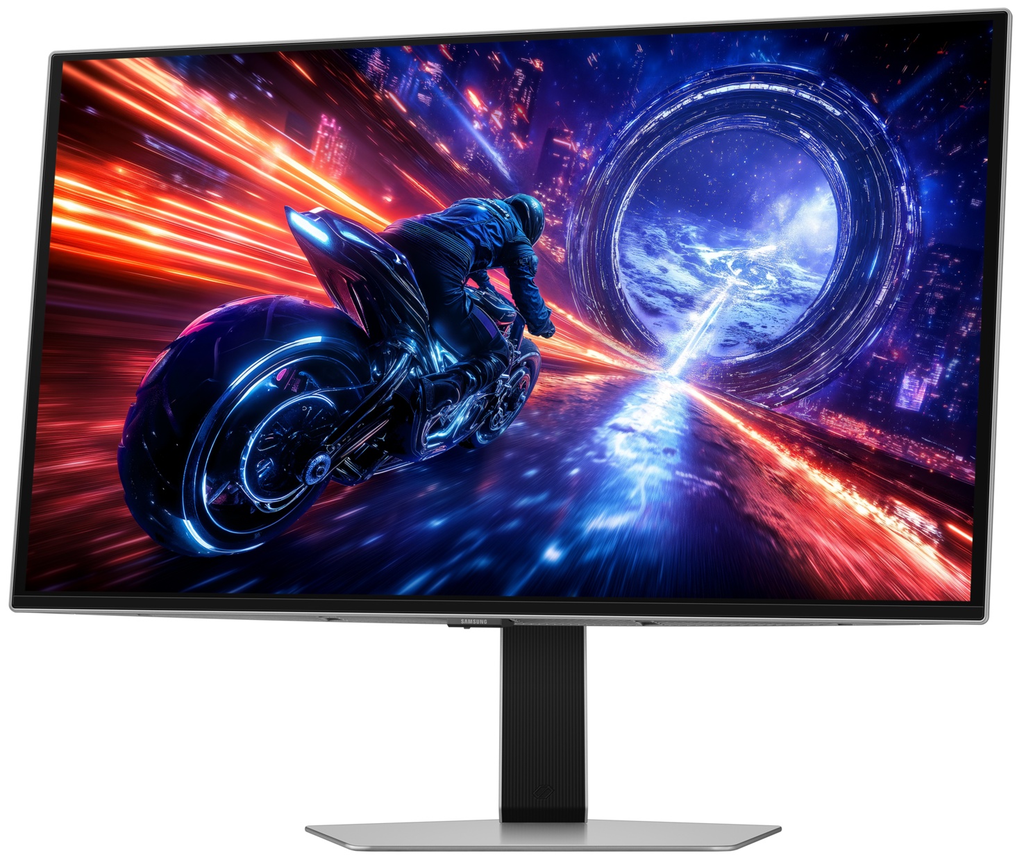 27" Монитор Samsung Odyssey OLED G6 G60SF S27FG602SI Silver QHD (2560x1440), OLED, 500Hz, HDMIx2+DP