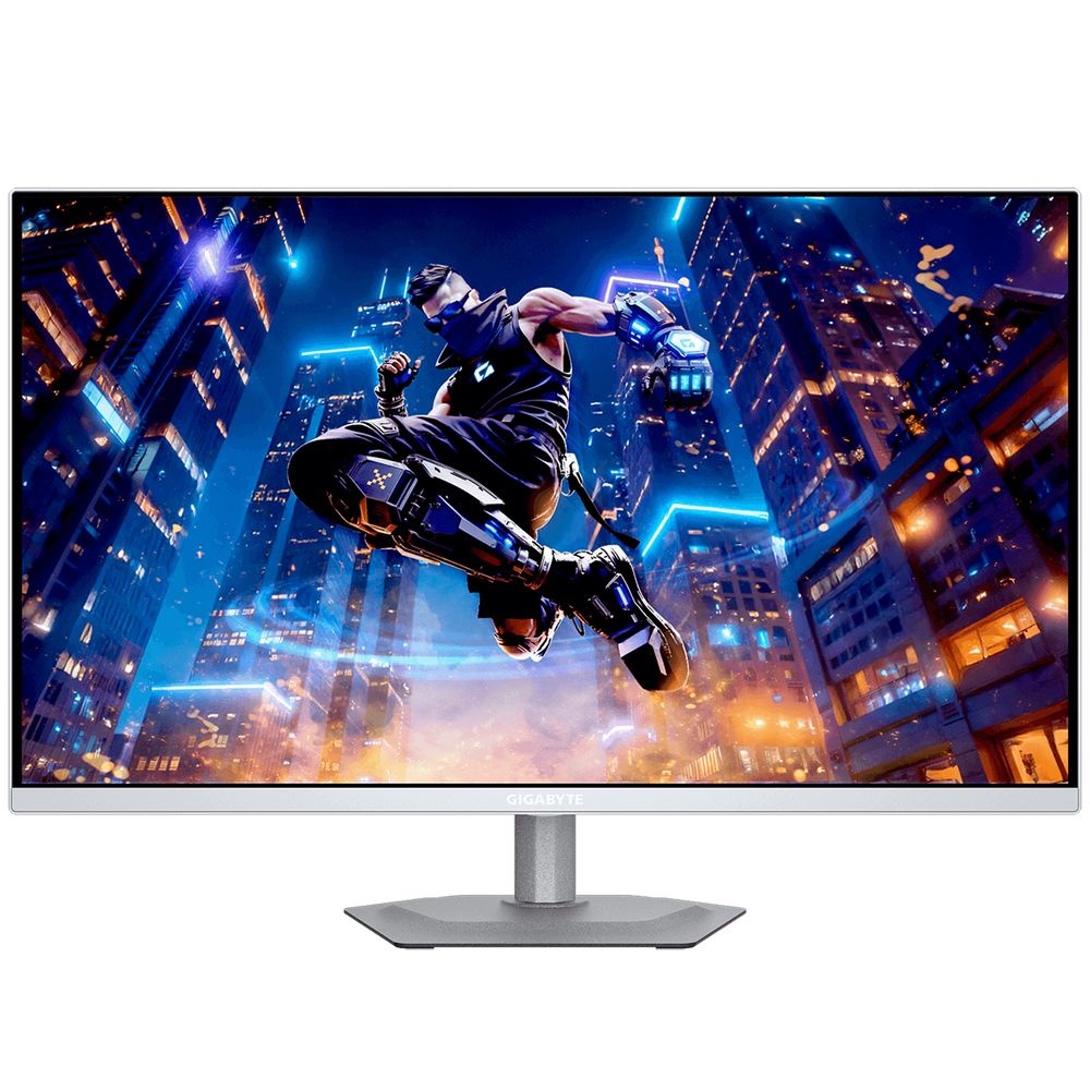 Монитор 26.5" Gigabyte MO27Q2A EK  ICE (QD-OLED, 2560x1440, , 0,03 ms, 178°/178°, 250 cd/m, 1,5 млн: 1, 3xUSB3.0, USB Type-C, 280Hz, 2xHDMI 2.1, DP 1.4, Pivot)