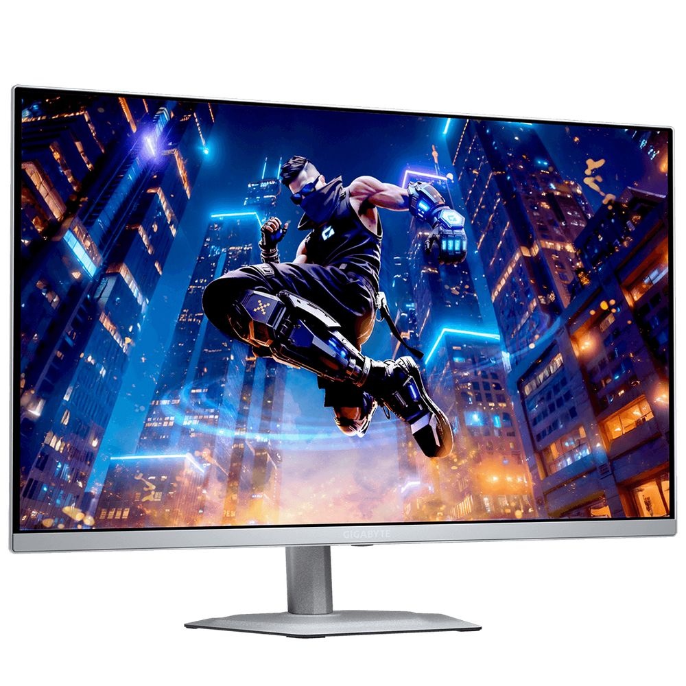 Монитор 26.5" Gigabyte MO27Q2A EK  ICE (QD-OLED, 2560x1440, , 0,03 ms, 178°/178°, 250 cd/m, 1,5 млн: 1, 3xUSB3.0, USB Type-C, 280Hz, 2xHDMI 2.1, DP 1.4, Pivot)
