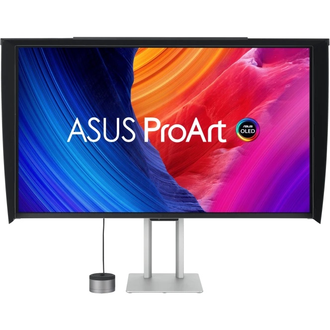 Монитор Asus 32" ProArt PA32UCDMR-K черный QD OLED LED 16:9 HDMI M/M матовая HAS Piv 250cd 178гр/178