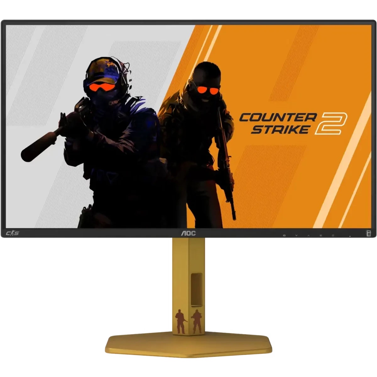 Монитор 24,5" AOC CS25G, 16:9, FHD, 0,3/1ms, 400cd, 300Hz, HDMI, DP, USB, USB-C, HAS