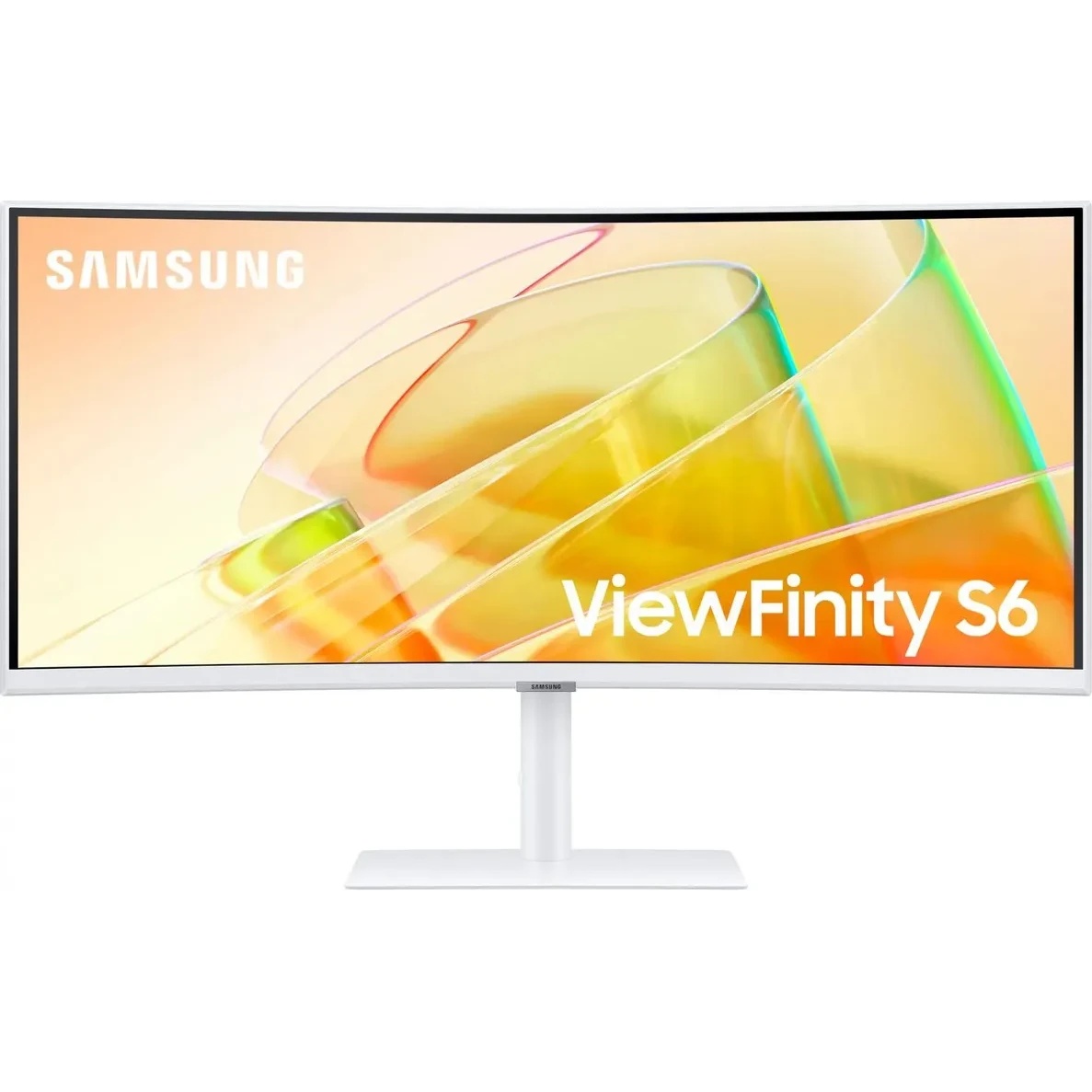 Монитор Samsung 34" ViewFinity S6 S34C650TAUXEN белый VA LED 5ms 21:9 HDMI M/M полуматовая HAS Piv 3