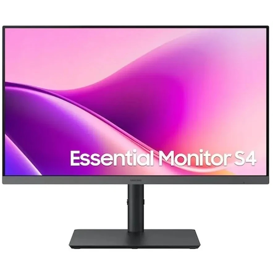 Монитор 24" Samsung Essential S4 S24F430UAUXEN черный IPS LED 16:9 HDMI матовая HAS Piv 1000:1 300cd