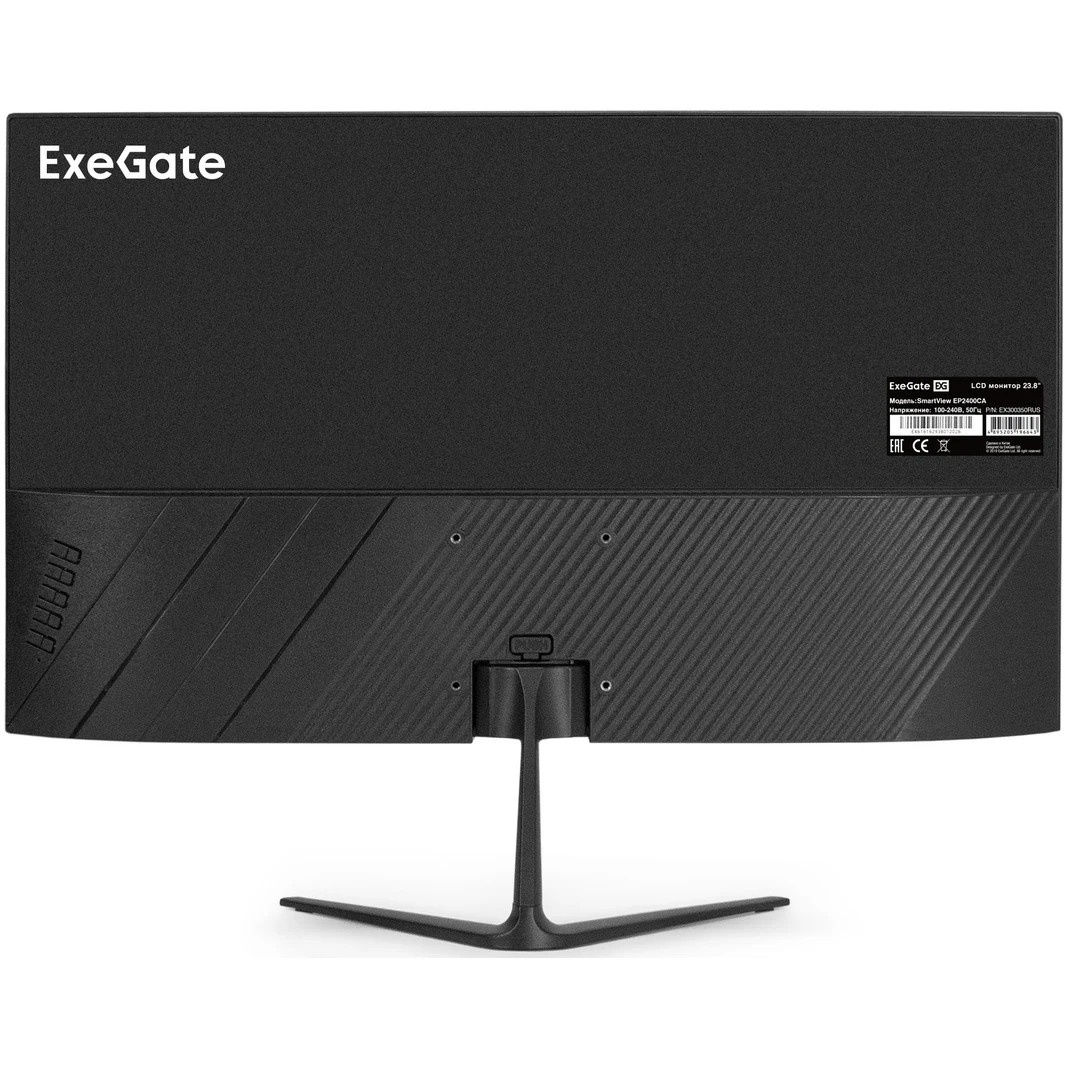 Монитор LCD ExeGate 23.8" EP2400CA черный {IPS 1920x1080 100Hz 5ms 16:9 250cd 1000:1 178/178 D-Sub H
