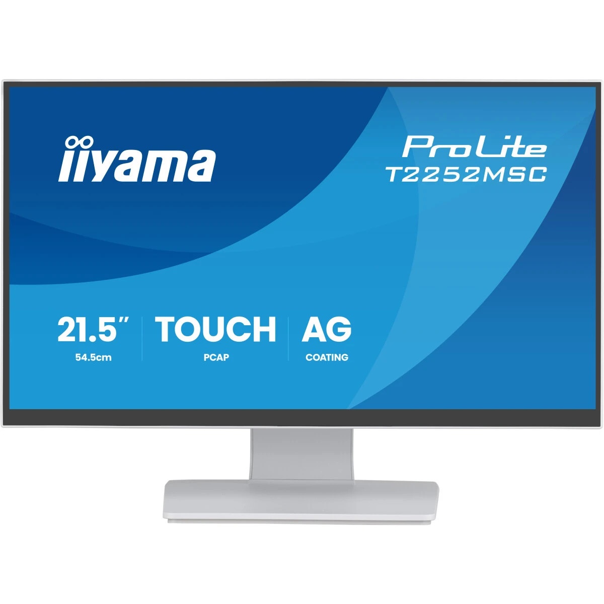 Монитор Iiyama 22" ProLite T2252MSC-W2AG белый IPS LED 5ms 16:9 HDMI M/M матовая 250cd 178гр/178гр 1