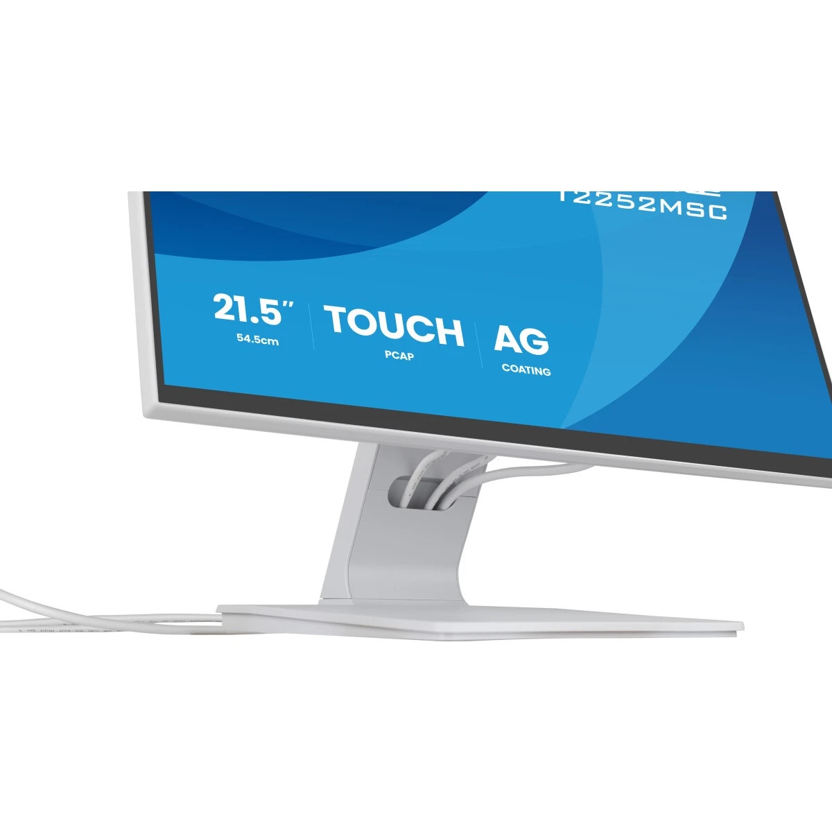 Монитор Iiyama 22" ProLite T2252MSC-W2AG белый IPS LED 5ms 16:9 HDMI M/M матовая 250cd 178гр/178гр 1