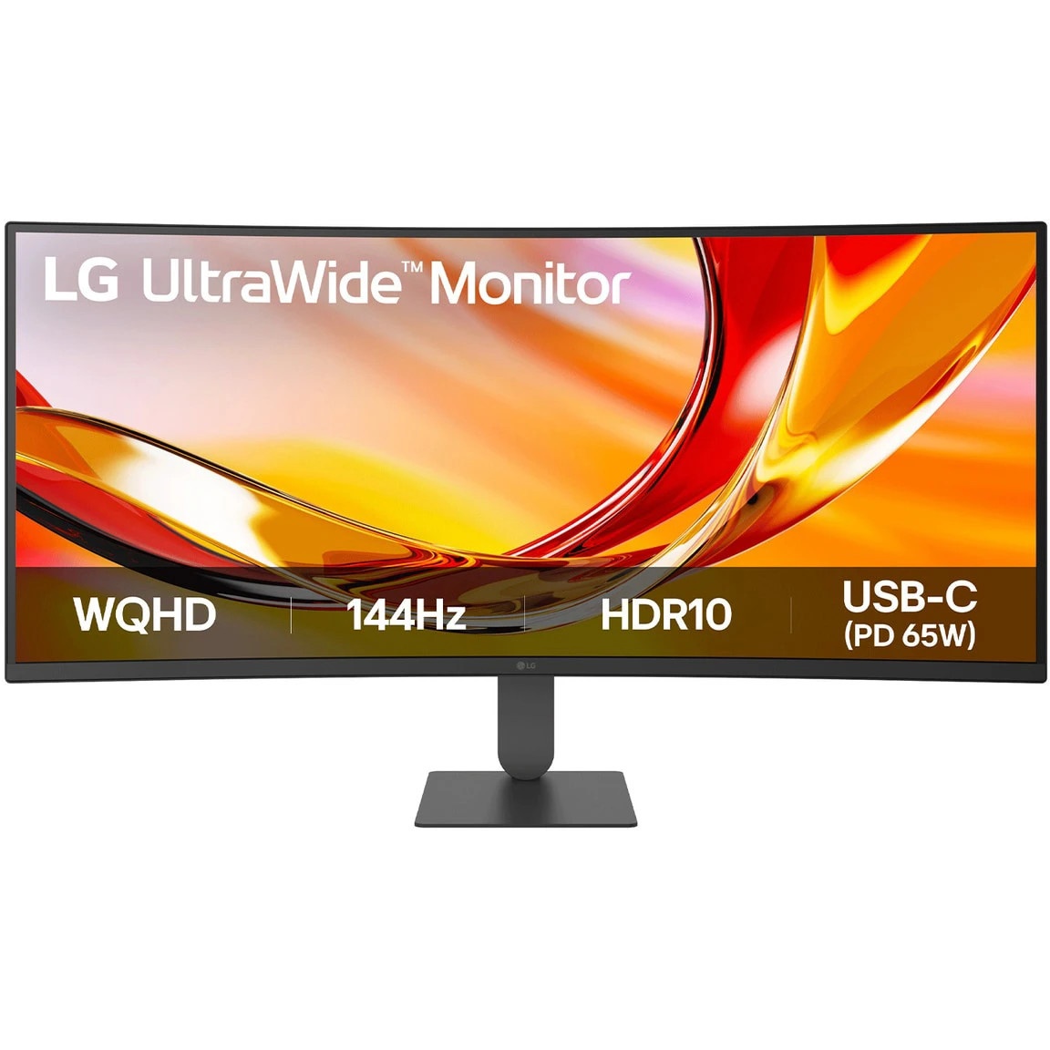 Монитор 34" LG UltraWide 34U640B-B VA 3440x1440, 144 Гц, 5 мс, 21:9, 300 кд/м², 2xHDMI 2.0, 1xDP 1.4