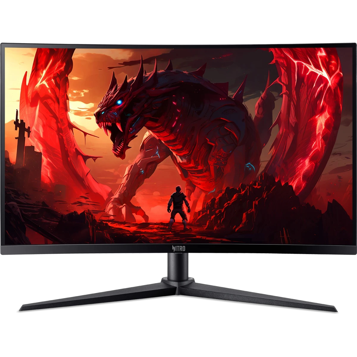 Монитор/ ACER Nitro XZ270UX6bmiiphx 27'', ZeroFrame, Curved 1500R, Black, 16:9, VA, 2560x1440, 1 / 0