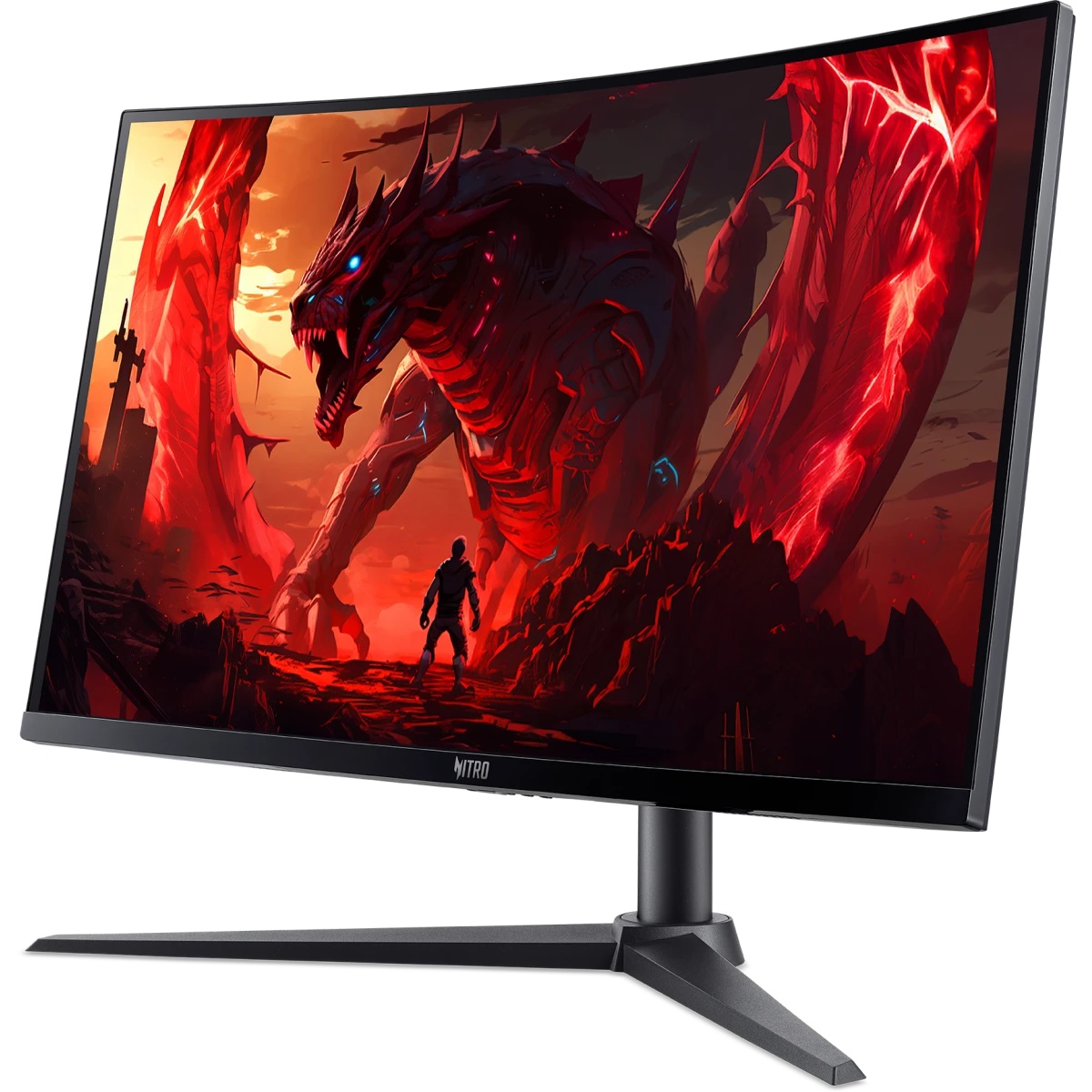 Монитор/ ACER Nitro XZ270UX6bmiiphx 27'', ZeroFrame, Curved 1500R, Black, 16:9, VA, 2560x1440, 1 / 0