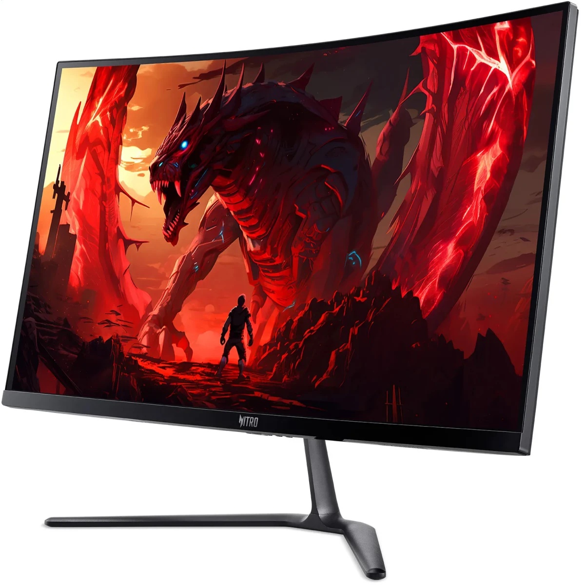 Монитор/ ACER Nitro ED270UX6bmiipx 27'', ZeroFrame, Curved 1500R, Black, 16:9, VA, 2560x1440, 1 / 0,