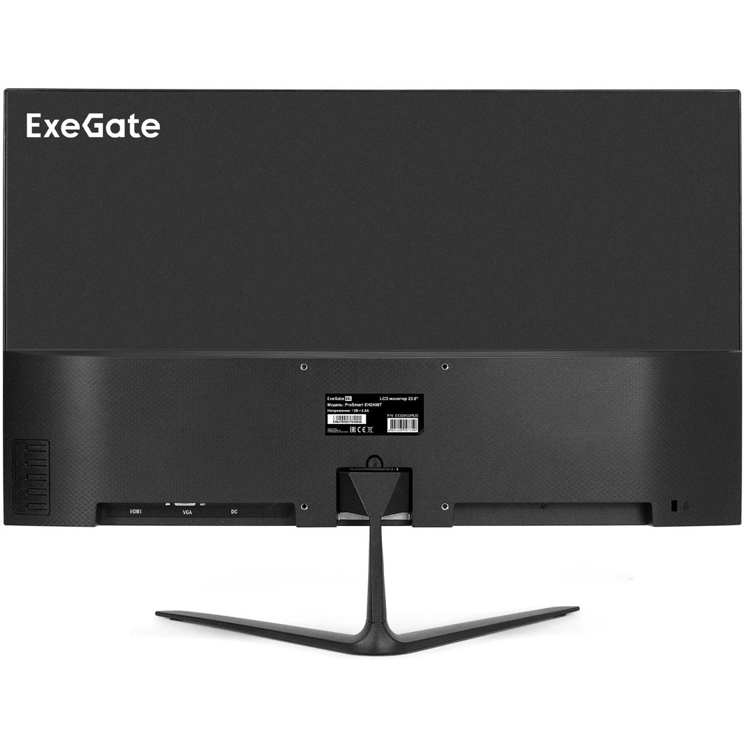 Монитор 23.8" ExeGate ProSmart EH2400T (VA LED Grade A+, FHD, 1920x1080@100Гц, 16:9, 250cd/m2, 3000: