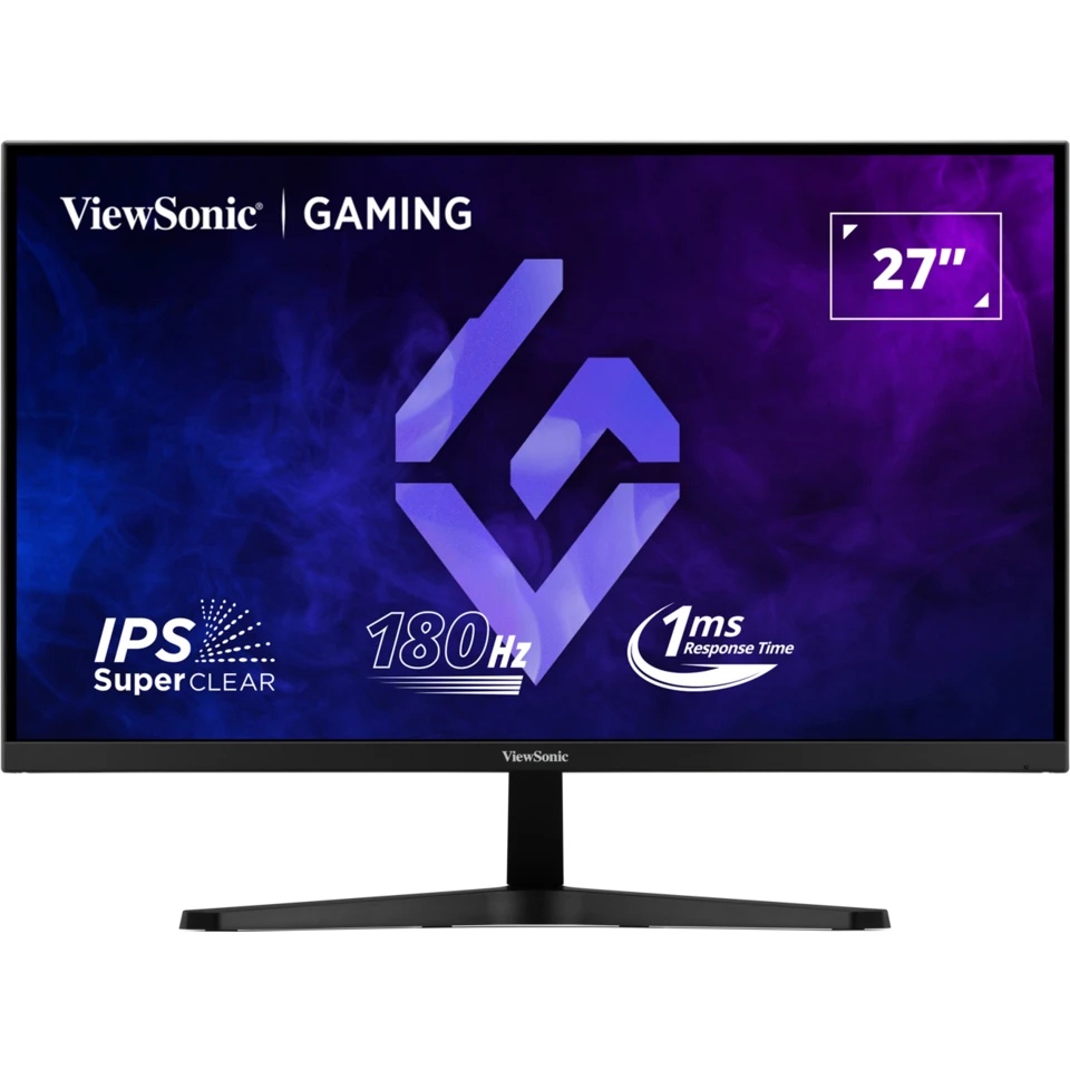 Монитор ViewSonic 27" VX27G1-HD черный IPS LED 16:9 HDMI матовая 300cd 178гр/178гр 1920x1080 180Hz D
