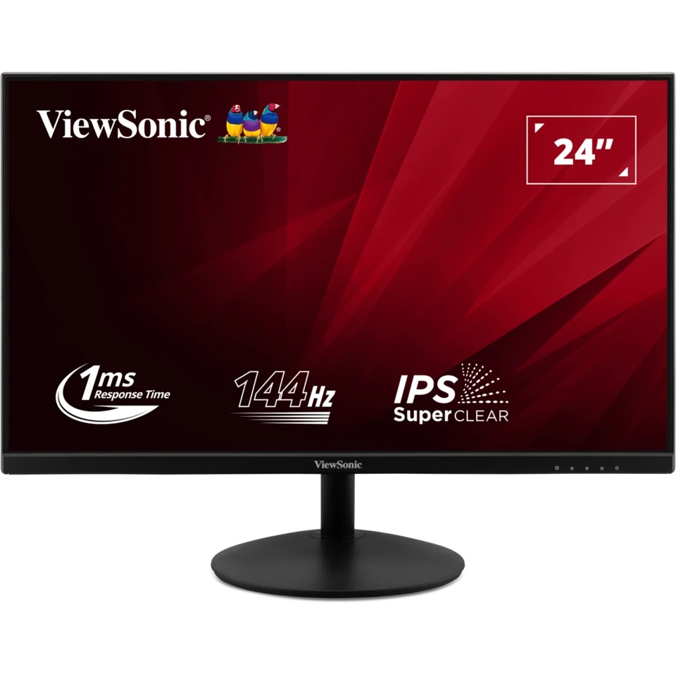 Монитор ViewSonic 23.8" VA24E2-H черный IPS LED 1ms 16:9 HDMI матовая 250cd 178гр/178гр 1920x1080 14