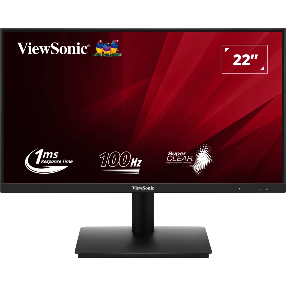 Монитор ViewSonic 21.5" VA220-H черный VA LED 1ms 16:9 HDMI матовая 250cd 178гр/178гр 1920x1080 100H