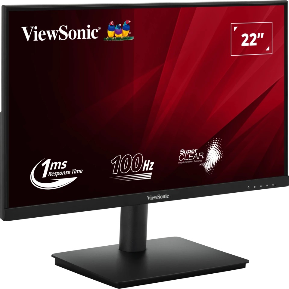 Монитор ViewSonic 21.5" VA220-H черный VA LED 1ms 16:9 HDMI матовая 250cd 178гр/178гр 1920x1080 100H