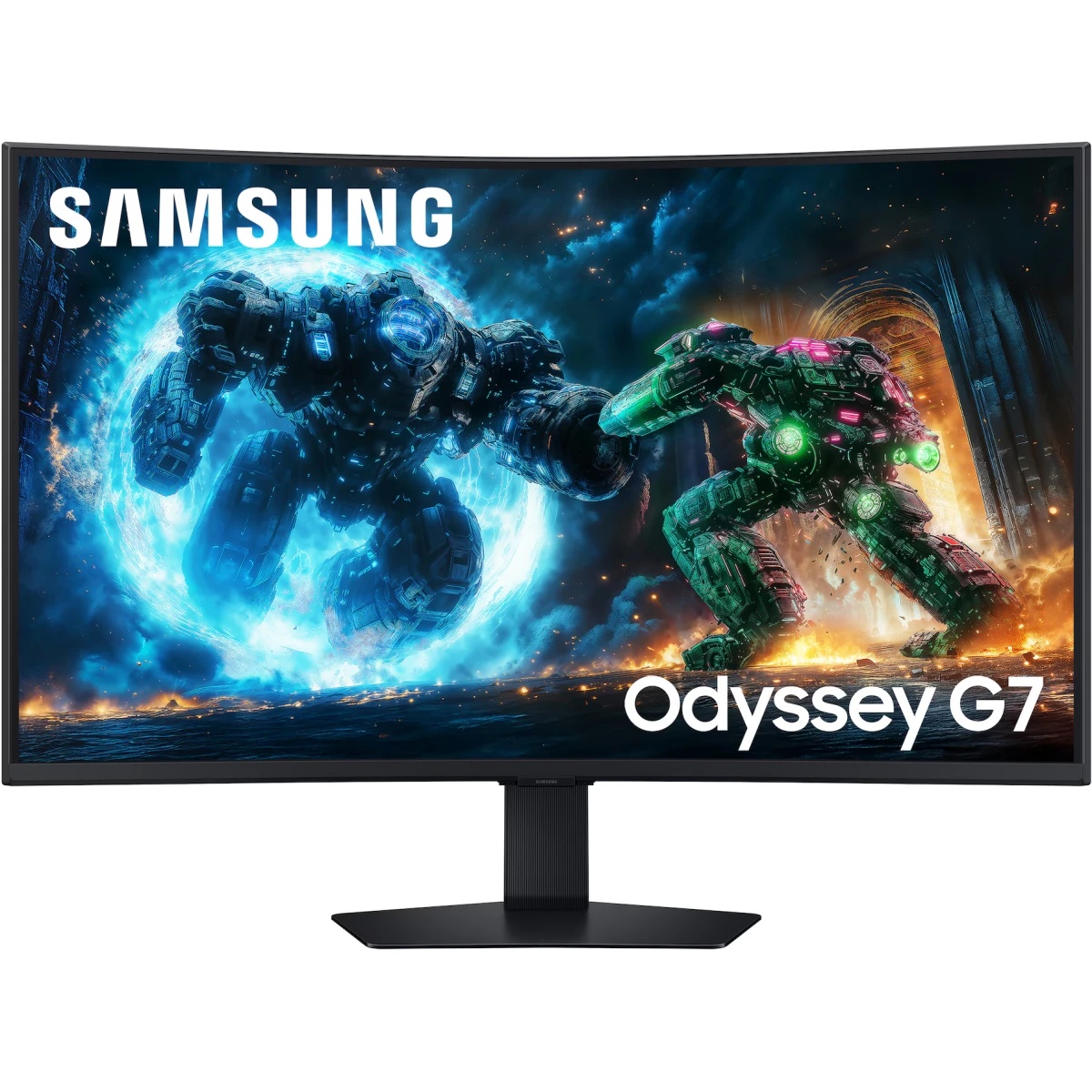 Монитор 37" Samsung Odyssey G7 G75F S37FG756EI Curved (VA 3840x2160x165Hz 1ms 350cd 3000:1 178/178 1