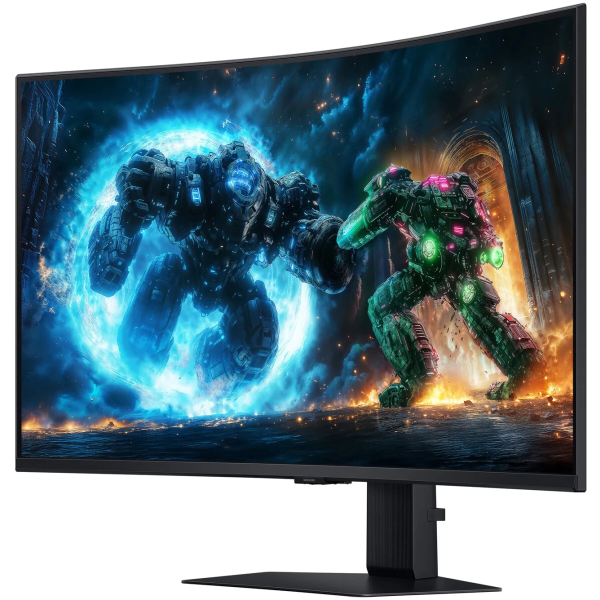 Монитор 37" Samsung Odyssey G7 G75F S37FG756EI Curved (VA 3840x2160x165Hz 1ms 350cd 3000:1 178/178 1
