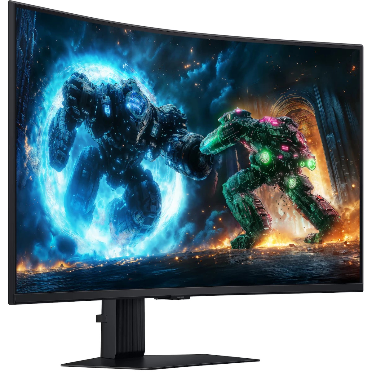 Монитор 37" Samsung Odyssey G7 G75F S37FG756EI Curved (VA 3840x2160x165Hz 1ms 350cd 3000:1 178/178 1