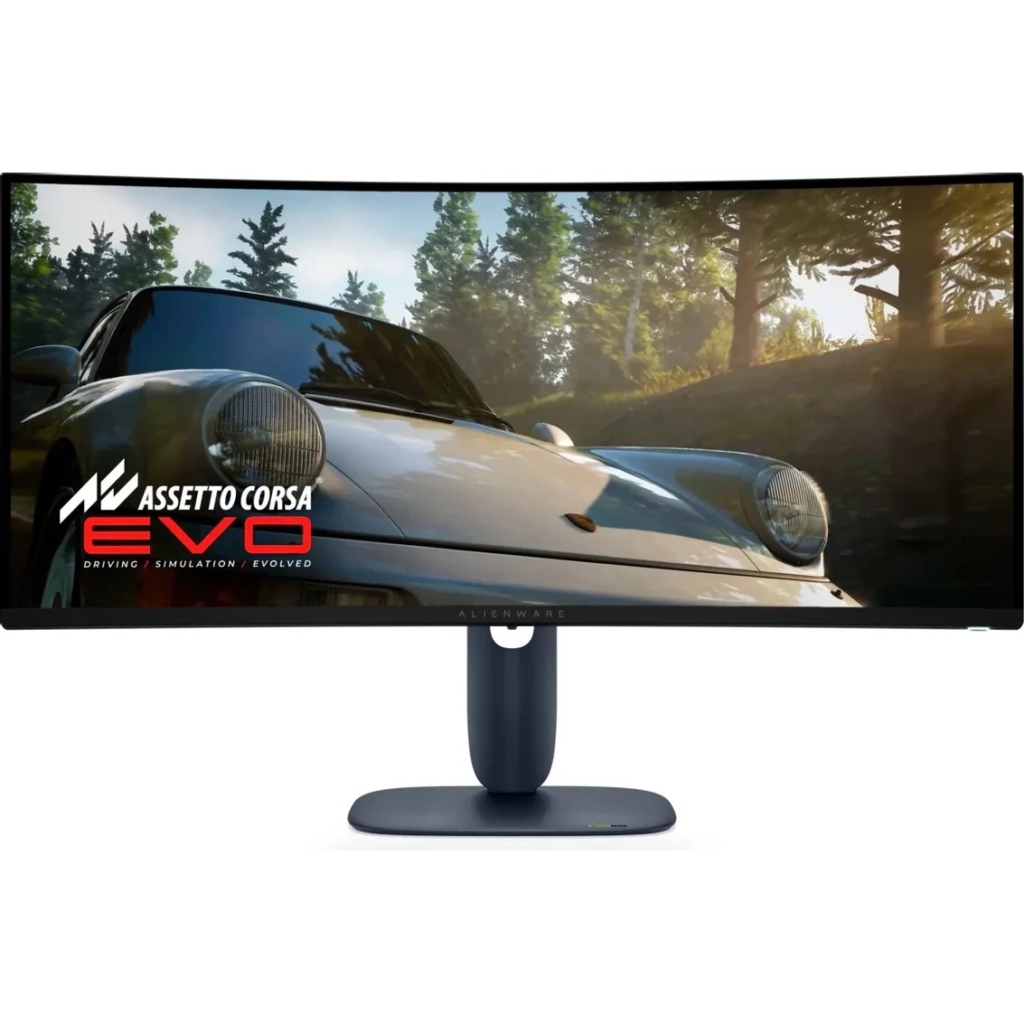 Монитор Dell 34" Alienware AW3425DW черный QD OLED LED 21:9 HDMI матовая HAS Piv 1000cd 178гр/178гр