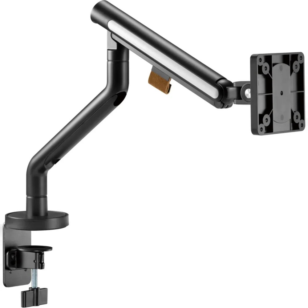 Кронштейн для мониторов Ultramounts UM725B черный 17"-32" макс.9кг крепление к столешнице поворот и