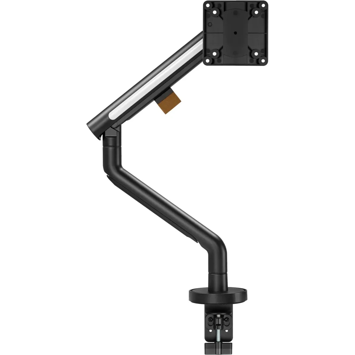 Кронштейн для мониторов Ultramounts UM725B черный 17"-32" макс.9кг крепление к столешнице поворот и