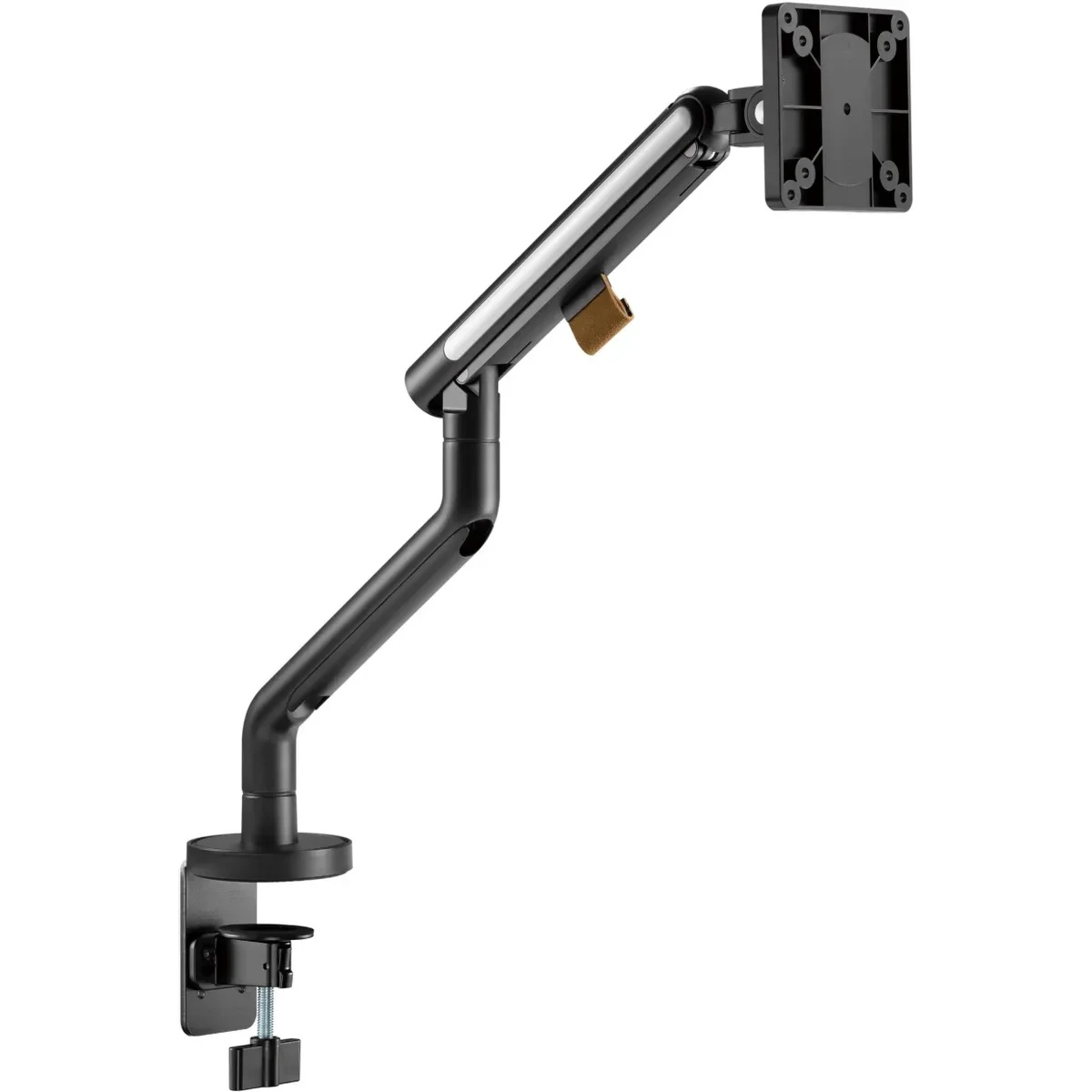 Кронштейн для мониторов Ultramounts UM725B черный 17"-32" макс.9кг крепление к столешнице поворот и