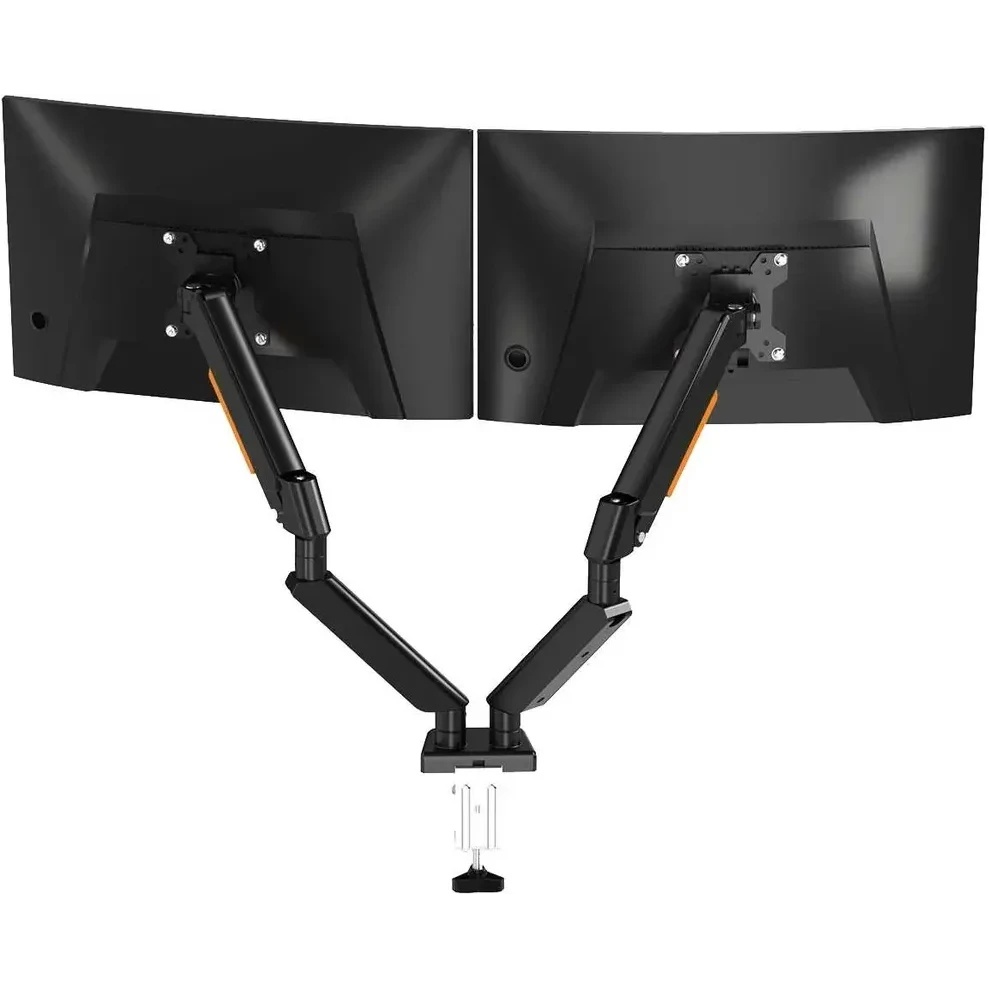 Кронштейн Filum FL-DMG002DB, двойной, газлифт, VESA: 75x75/100x100, для диагонали 10"-32", макс нагр