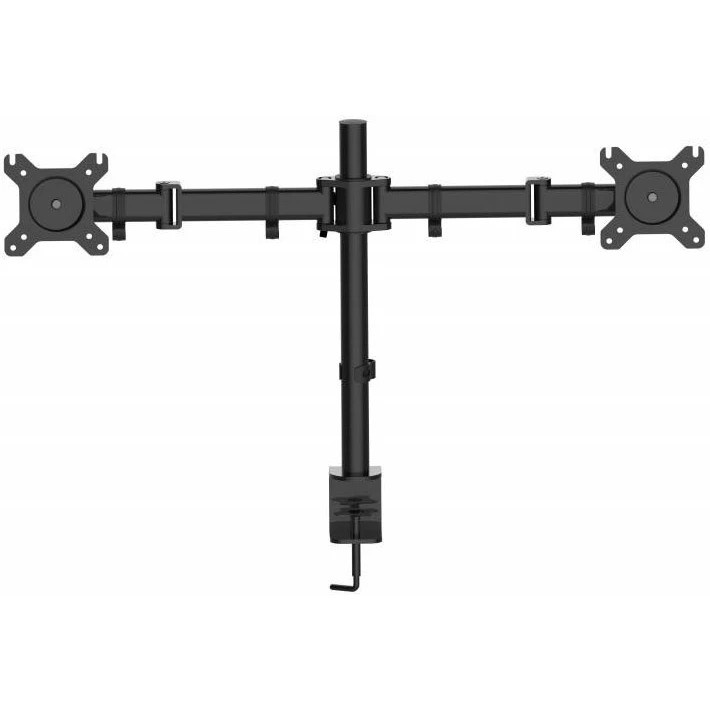 Кронштейн для мониторов Cactus CS-VM-D29-BK черный 13"-27" макс.10кг настольный поворот и наклон